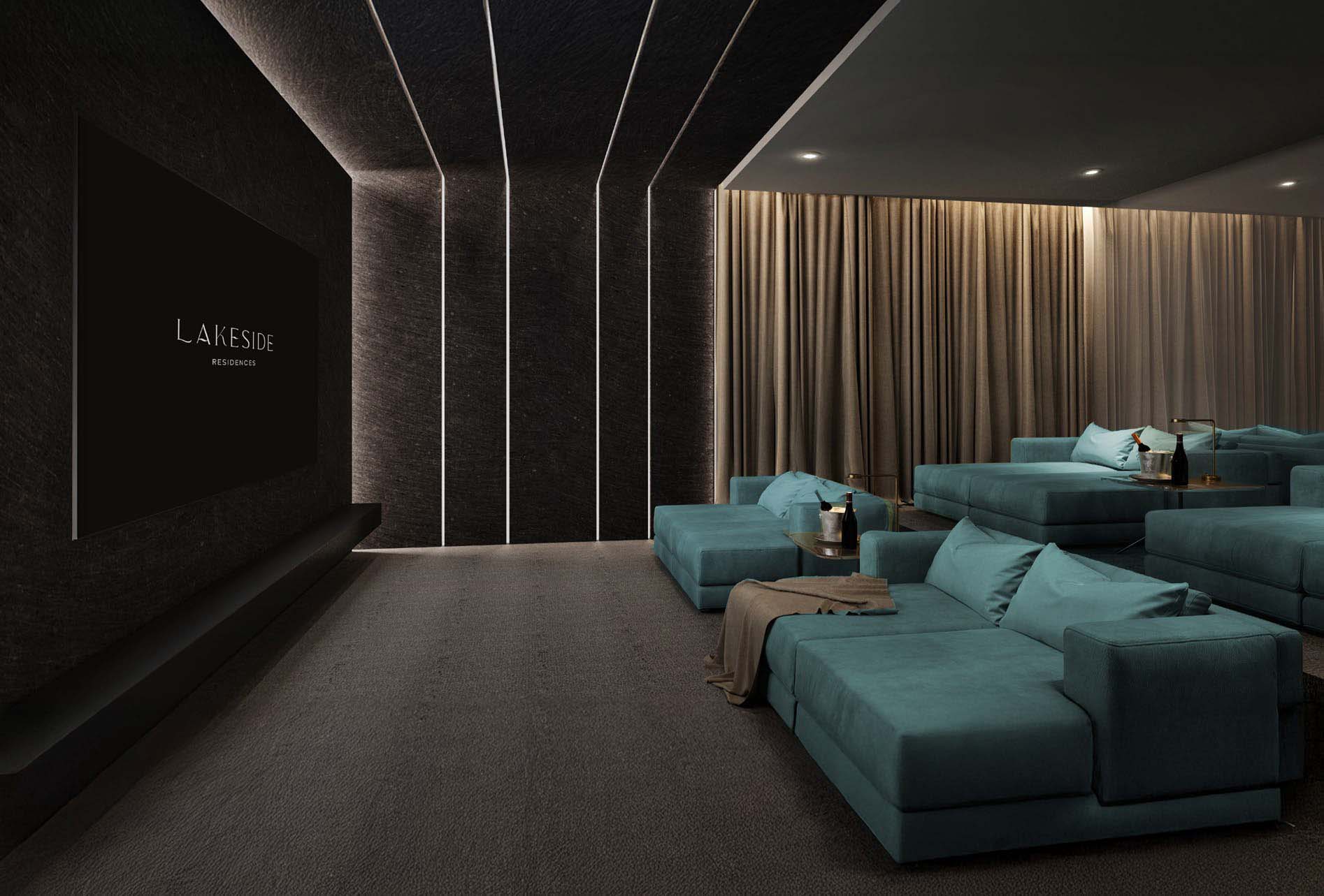 Penthouse living space